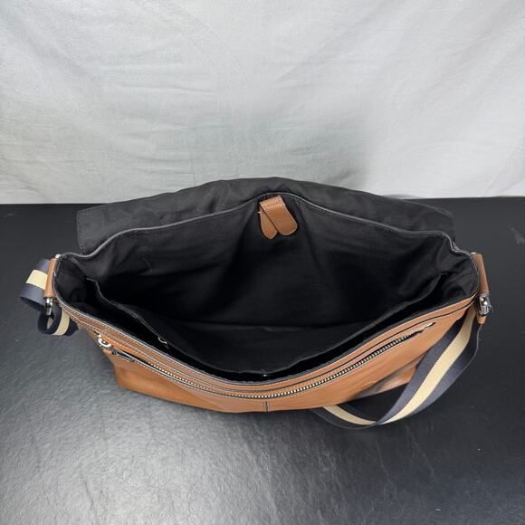 Coach Charles Brown Leather Messenger Shoulder Briefcase Bag - Picture 7 of 9